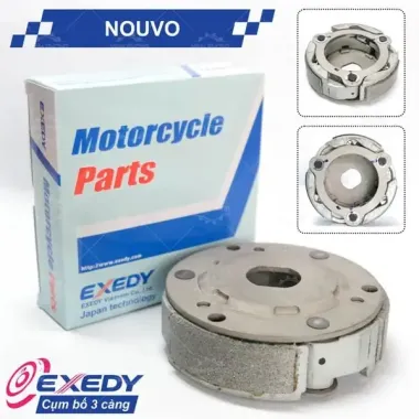 Cụm bố 3 càng xe NOUVO (Guốc văng ly hợp) Hãng EXEDY