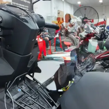 Baga inox 10ly sơn đen tĩnh điện cho AB 125/160 2026