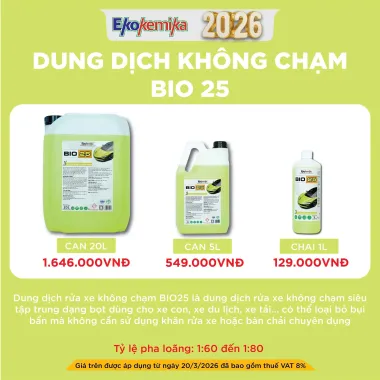 DUNG DỊCH KHÔNG CHẠM BIO 25