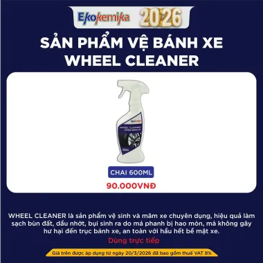 SẢN PHẨM VỆ BÁNH XE WHEEL CLEANER