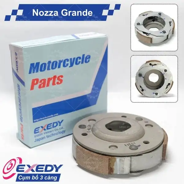 Cụm bố 3 càng xe GRANDE (Guốc văng ly hợp) Hãng EXEDY